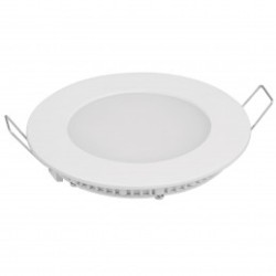 Luminario led slim de empotrar redondo, 6500K, 6W