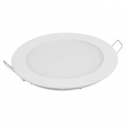 Luminario led slim de empotrar redondo, 6500K, 12W