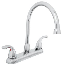 Mezcladora para fregadero, cuello alto, 8', Aero