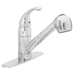 Monomando para fregadero con cuello extraíble, Aero